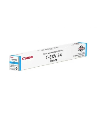კარტრიჯი: Canon C-EXV34 Cyan Original Toner Cartridge - 3783B002AA