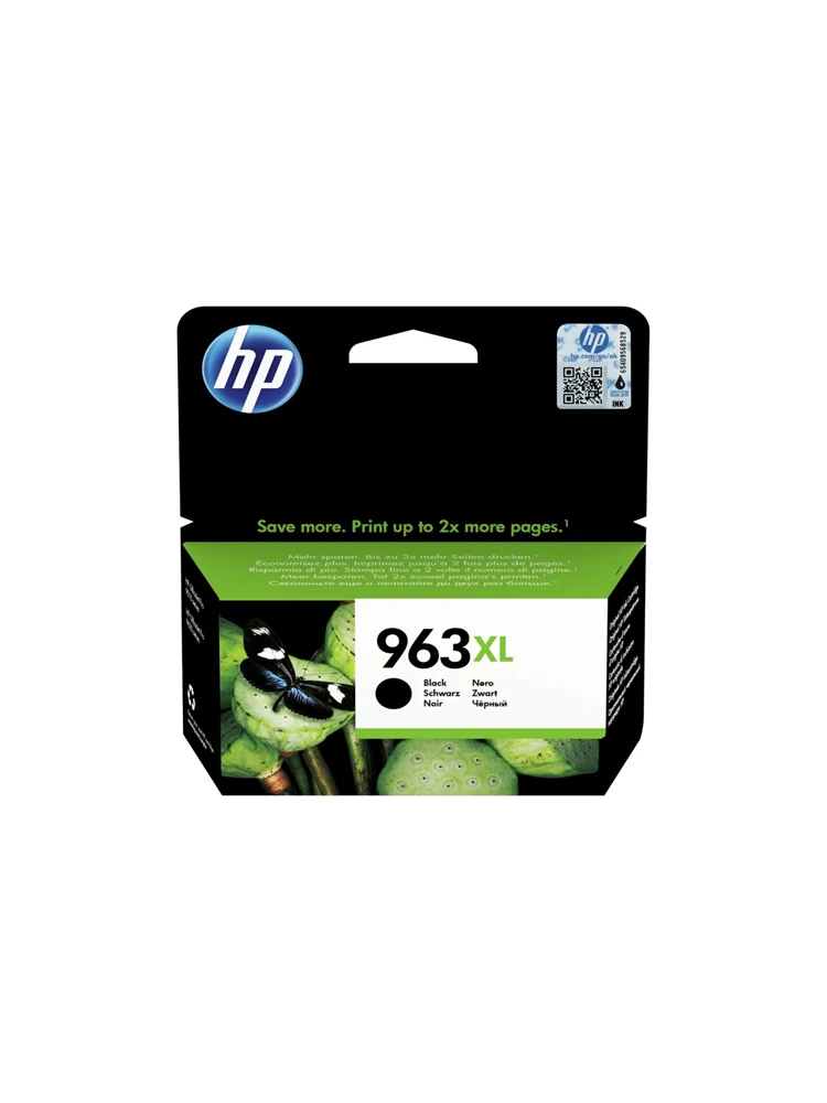 მელანი: HP 963XL High Yield Black Original Ink Cartridge - 3JA30AE