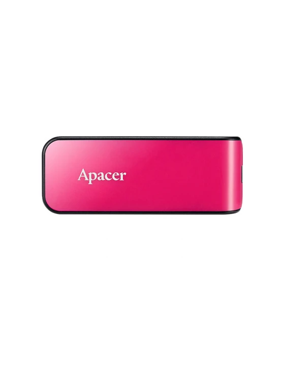 ფლეშ მეხსიერება: Apacer AH334 64GB USB 2.0 Pink - AP64GAH334P-1
