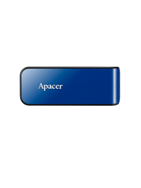 ფლეშ მეხსიერება: Apacer AH334 64GB USB 2.0 Blue - AP64GAH334U-1