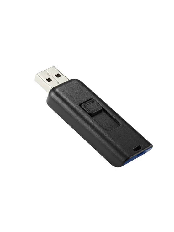 ფლეშ მეხსიერება: Apacer AH334 64GB USB 2.0 Blue - AP64GAH334U-1