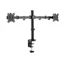 მონიტორის საკიდი: Logilink BP0098 Dual Monitor mount 17"-32" steel 360° VESA plate