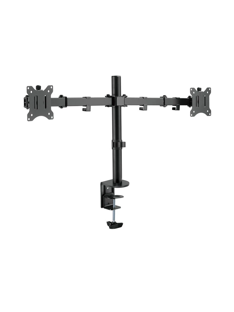 მონიტორის საკიდი: Logilink BP0098 Dual Monitor mount 17"-32" steel 360° VESA plate