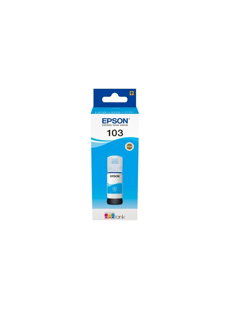 მელანი: Epson 103 EcoTank Cyan ink bottle 65ml - C13T00S24A