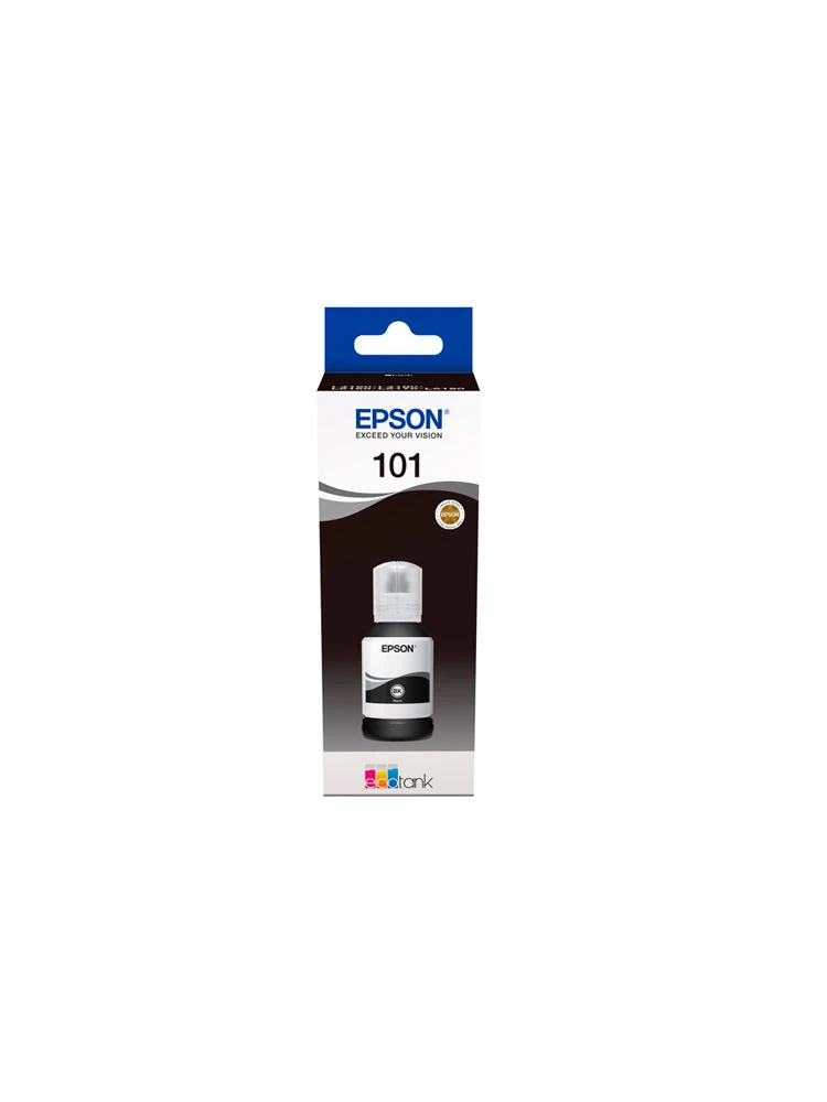 მელანი: Epson 101 EcoTank L4160/L6190 Black Original Ink Bottle 127ml - C13T03V14A