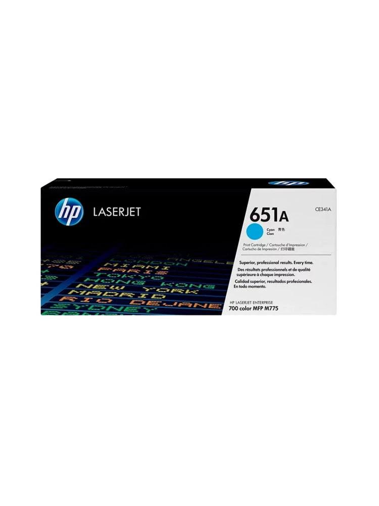 კარტრიჯი: HP 651A Laser Cartridge No Original Cyan - CE341A