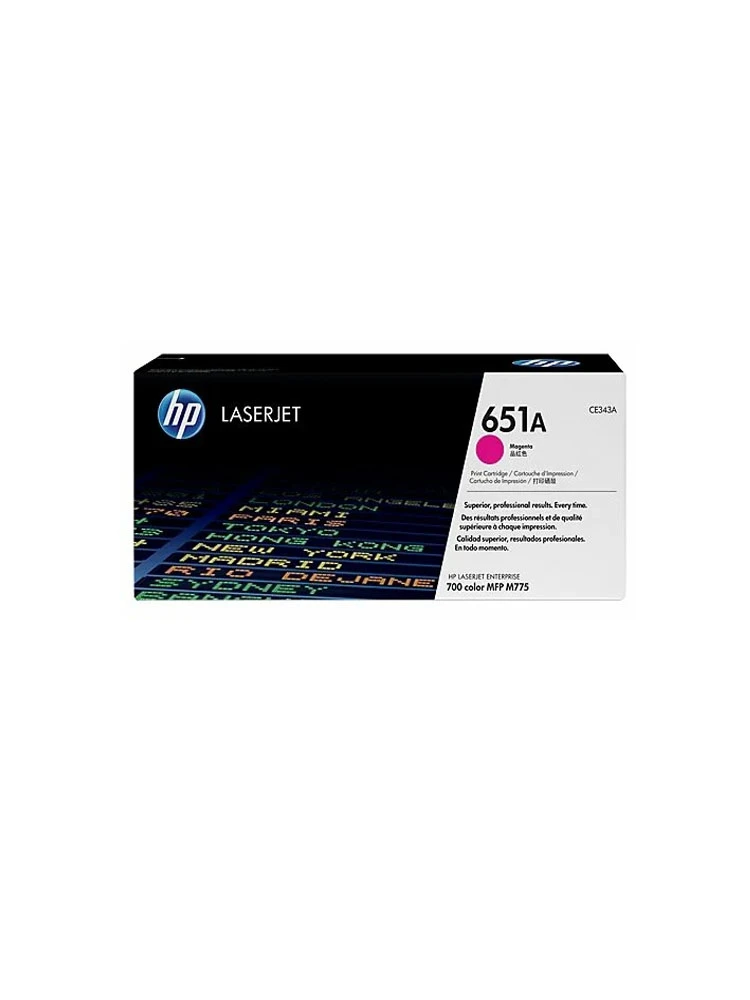 კარტრიჯი: HP 651A Laser Cartridge No Original Magenta - CE343A