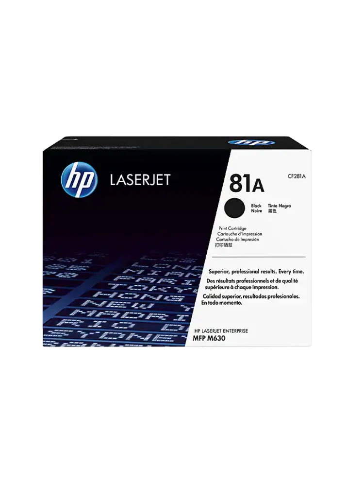 კარტრიჯი: HP 81A Black Original LaserJet Toner Cartridge - CF281A