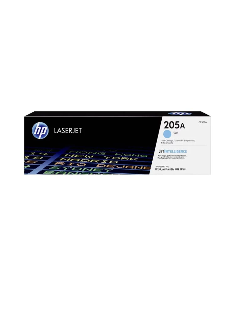 კარტრიჯი ლაზერული: HP 205A Cyan Original LaserJet Toner Cartridge - CF531A