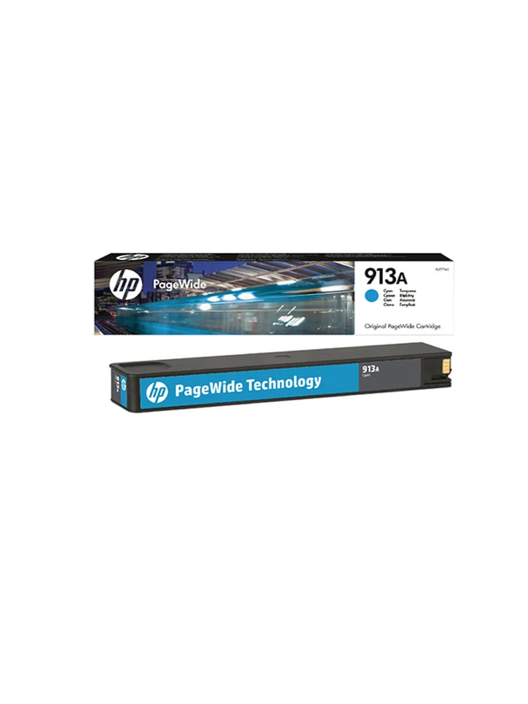 მელანი: HP 913A Cyan Original PageWide Cartridge - F6T77AE