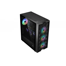 ქეისი: Golden Field 8706B ATX Case 4x120mm Fixed Color Fan USB 3.0