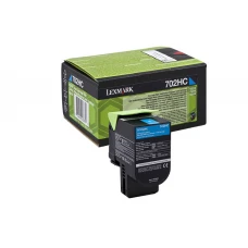 კარტრიჯი: Lexmark 70X 70C2HCE Cyan Toner Cartridge High Return 3K