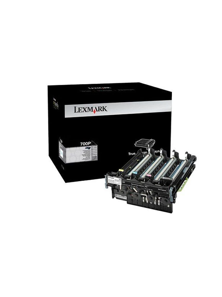 დრამი: Lexmark 70x 70C0P00 4 color imaging unit standard regular Kit 40K