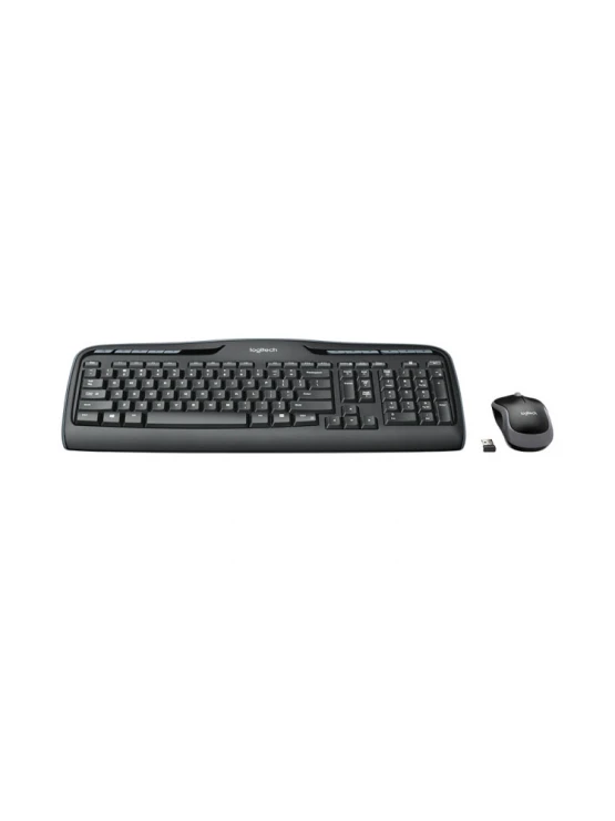 კლავიატურა-მაუსი: Logitech MK330 Wireless Keyboard and Mouse Combo EN/RU Black - 920-003995