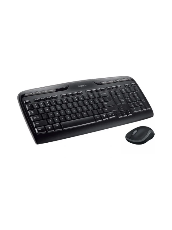 კლავიატურა-მაუსი: Logitech MK330 Wireless Keyboard and Mouse Combo EN/RU Black - 920-003995