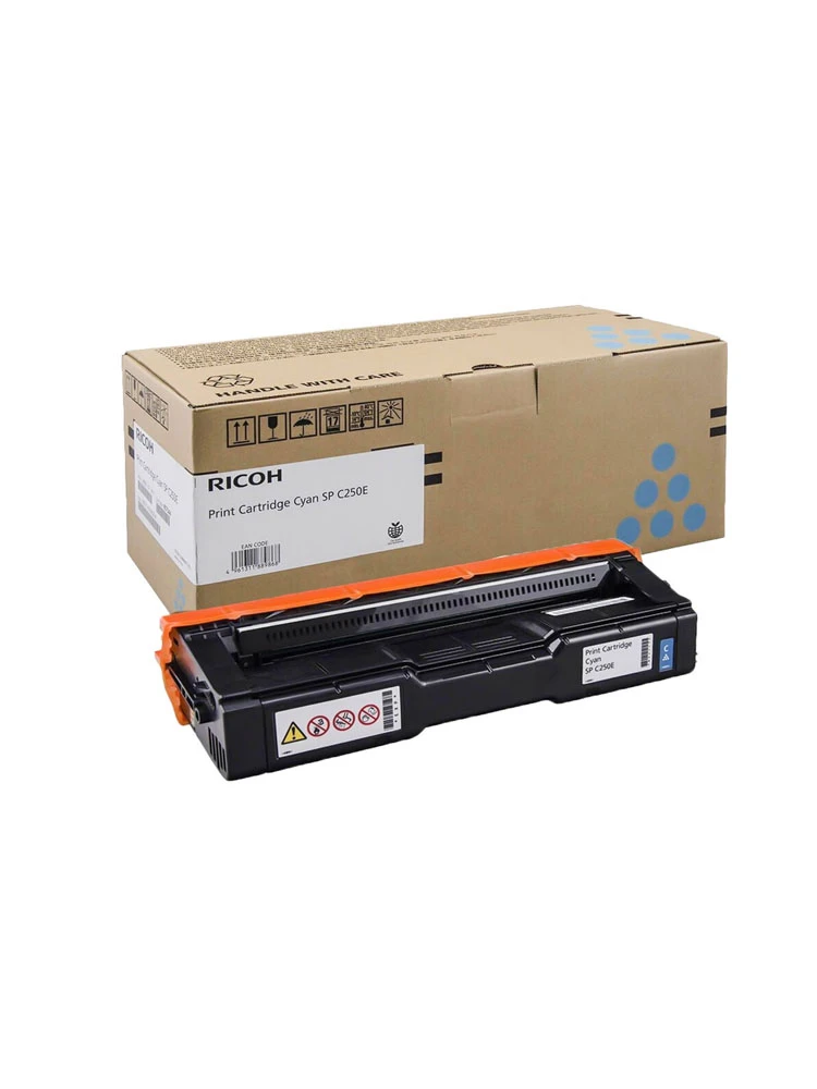 კარტრიჯი: Ricoh Print Cartridge Cyan SP C250E (1.6K) for C261SFNw (No Original)