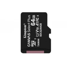 მეხსიერების ბარათი: Kingston MicroSD Card 64GB - SDCS2/64GBSP