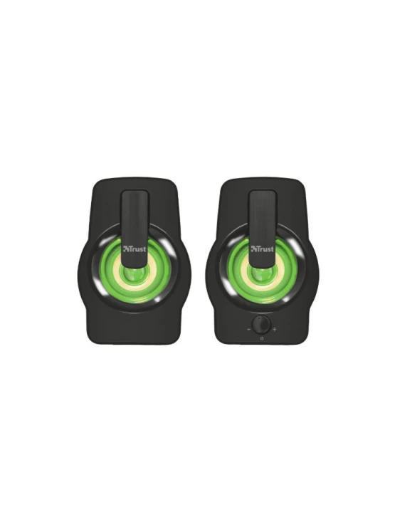 დინამიკი 2.0: Trust Gemi 2.0 Speaker RGB Black - 22948