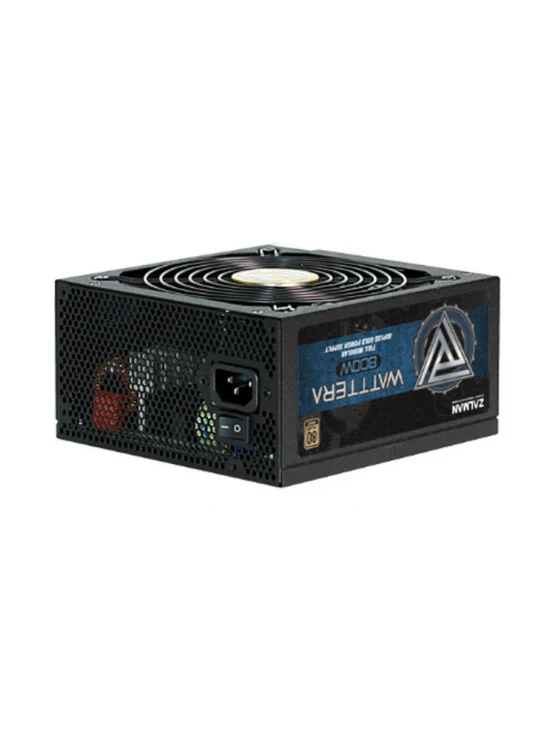 კვების ბლოკი: Zalman Watttera 800W 80PLUS GOLD Power Supply - ZM800-EBTII