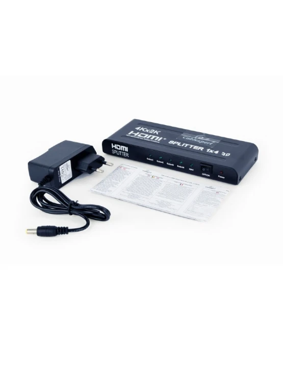 სპლიტერი: GEMBIRD DSP-4PH4-02 HDMI SPLITTER 4PORTS