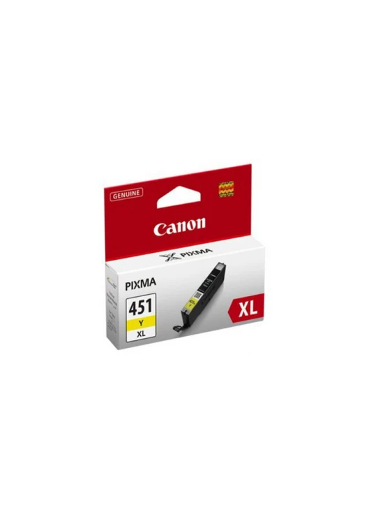მელანი: Canon CLI-451XL High Yield Yellow Ink Cartridge - 6475B001AA