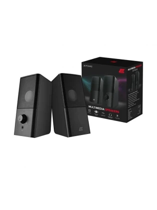 დინამიკი 2.0: 2E PCS202 6W USB Speaker Black - 2E-PCS202BK