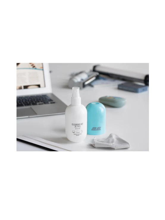 საწმენდი: 2E PILL cleaning kit 140ml White/Blue - 2E-SK140BL