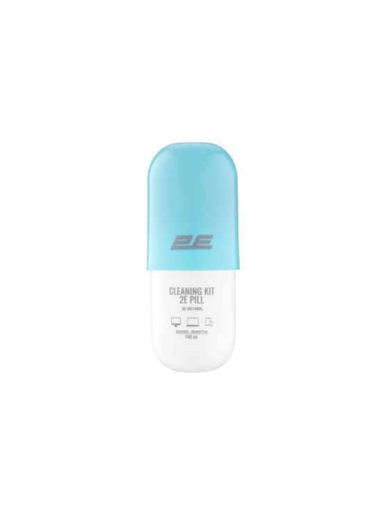 საწმენდი: 2E PILL cleaning kit 140ml White/Blue - 2E-SK140BL