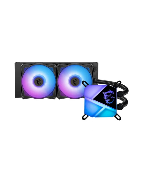 ქულერი: MSI MAG CORELIQUID C240 ARGB CPU Universal Liquid Cooler