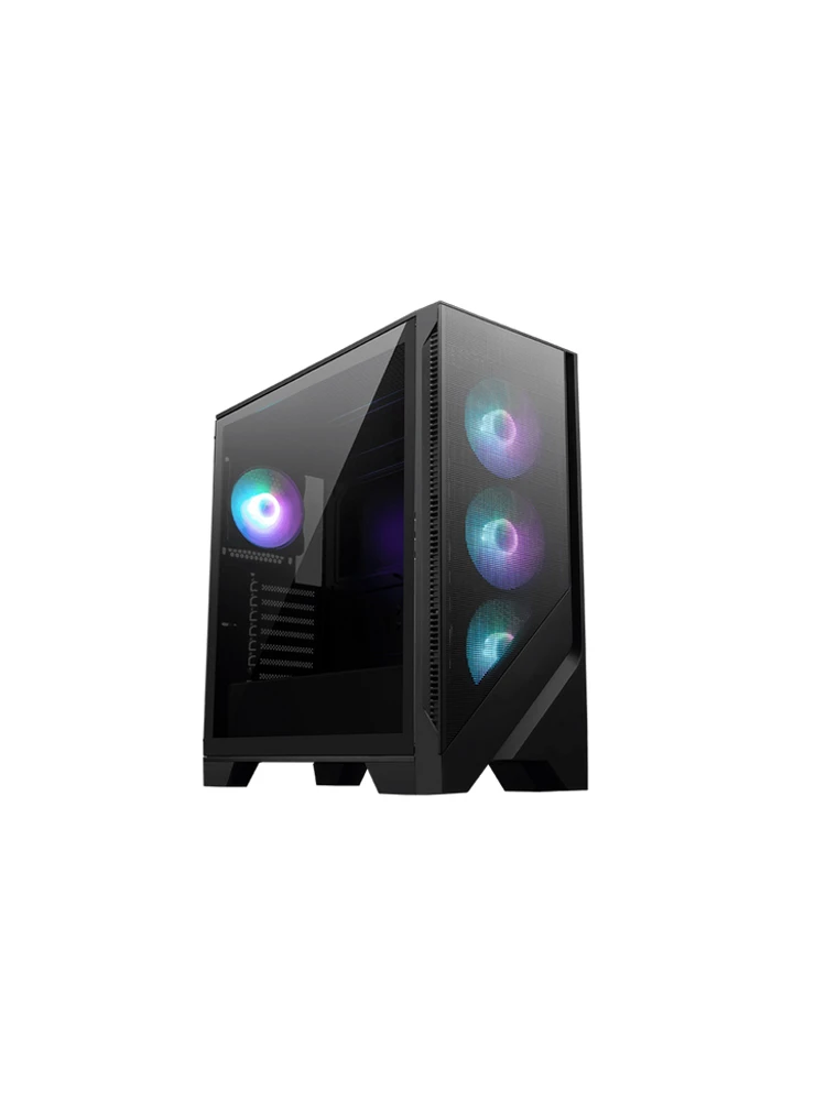ქეისი: MSI MAG FORGE 321R AIRFLOW 4x120mm ARGB Fans Mid-Tower Black