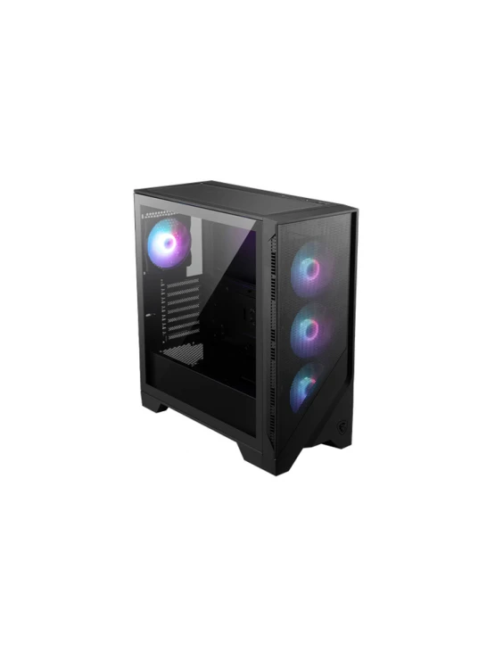 ქეისი: MSI MAG FORGE 321R AIRFLOW 4x120mm ARGB Fans Mid-Tower Black