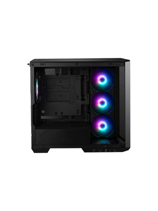 ქეისი: MSI MAG PANO M100R PZ 4x120mm ARGB Fans Mini Tower Black