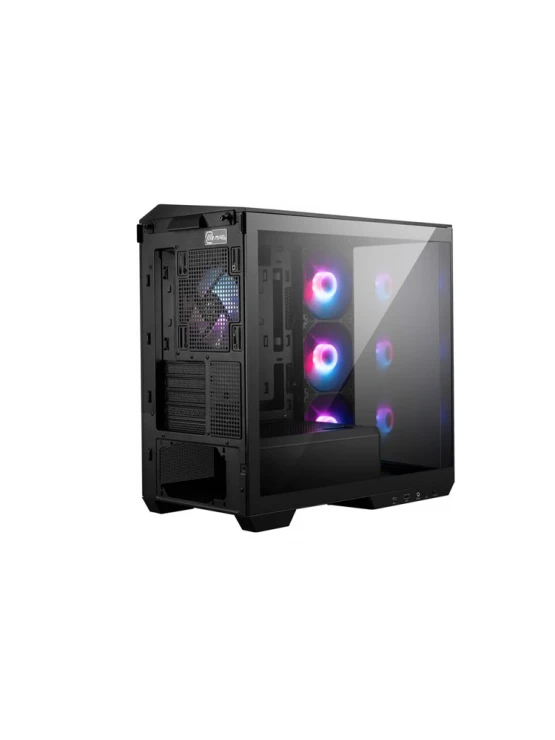 ქეისი: MSI MAG PANO M100R PZ 4x120mm ARGB Fans Mini Tower Black