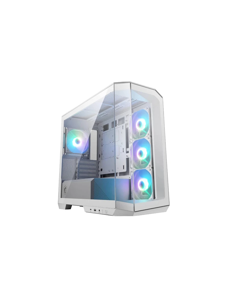ქეისი: MSI MAG PANO M100R PZ 4x120mm ARGB Fans Mini Tower White