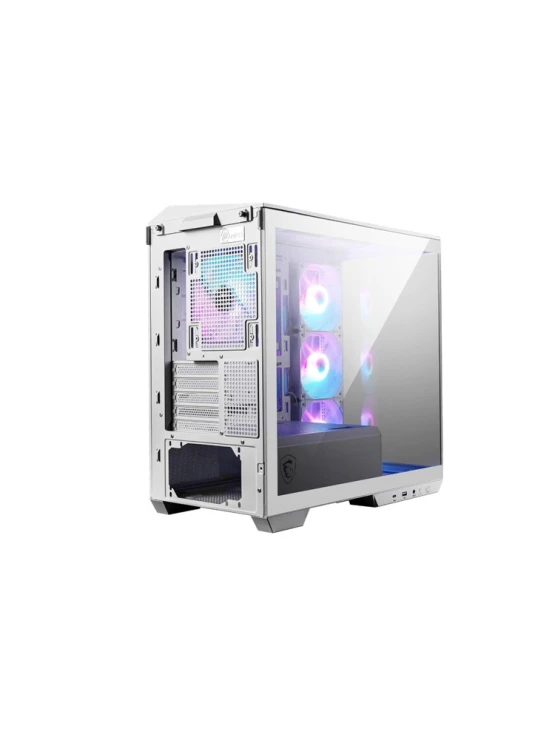 ქეისი: MSI MAG PANO M100R PZ 4x120mm ARGB Fans Mini Tower White