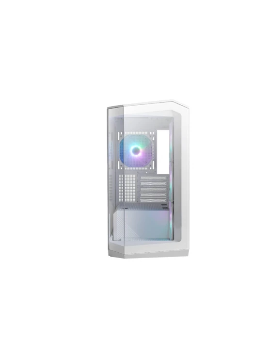 ქეისი: MSI MAG PANO M100R PZ 4x120mm ARGB Fans Mini Tower White