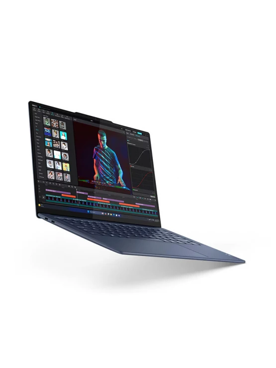 ნოუთბუქი: Lenovo Yoga Slim 7 14Q8X9 14.5" 3K Touch Snapdragon X Elite X1E-78-100 32GB 1TB SSD Win11 Home - 83ED004ARK