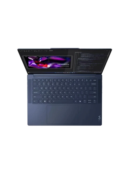 ნოუთბუქი: Lenovo Yoga Slim 7 14Q8X9 14.5" 3K Touch Snapdragon X Elite X1E-78-100 32GB 1TB SSD Win11 Home - 83ED004ARK