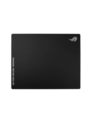 მაუს პადი: Asus ROG Moonstone Ace L Tempered Glass Gaming Mouse Pad - 90MP03L0-BPUA00