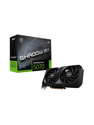 ვიდეო დაფა: MSI GeForce RTX5070 12GB SHADOW 2X OC 192-Bit GDDR7