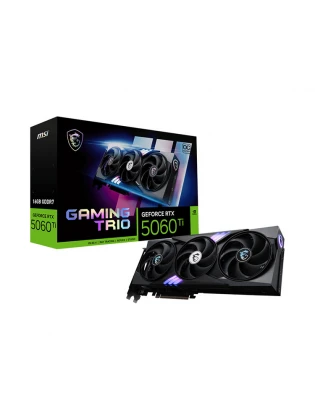ვიდეო დაფა: MSI GeForce RTX5060 Ti 16GB GAMING TRIO OC 128-Bit GDDR7