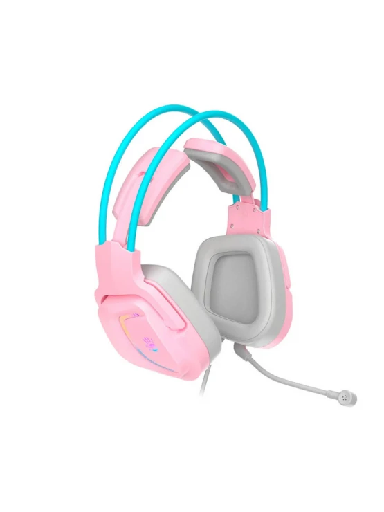 ყურსასმენი: A4tech Bloody G575 7.1 RGB Gaming Headset Sky Pink