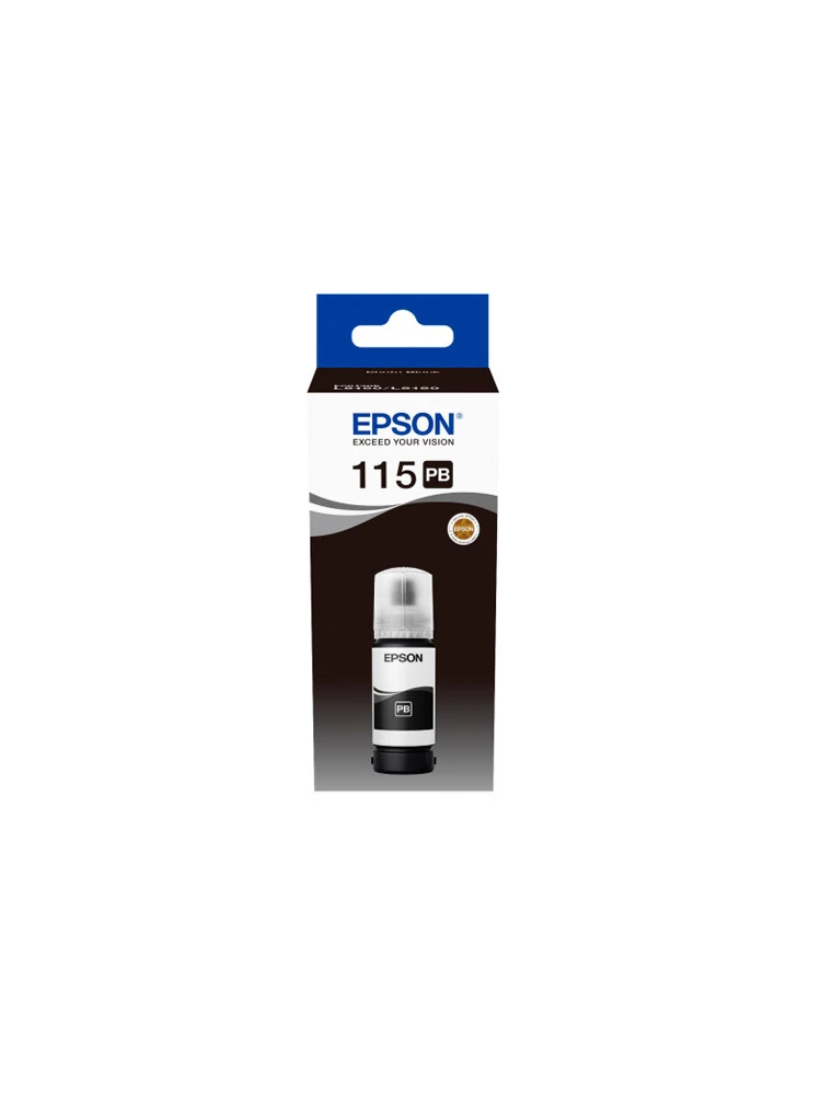 მელანი: Epson L8160/L8180 115 EcoTank Photo Black Original ink bottle 70ml - C13T07D14A