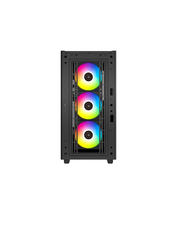 ქეისი: Deepcool CG560 3x120mm ARGB Fans 1x140mm Fan 2xUSB3.0 Mid Tower Black