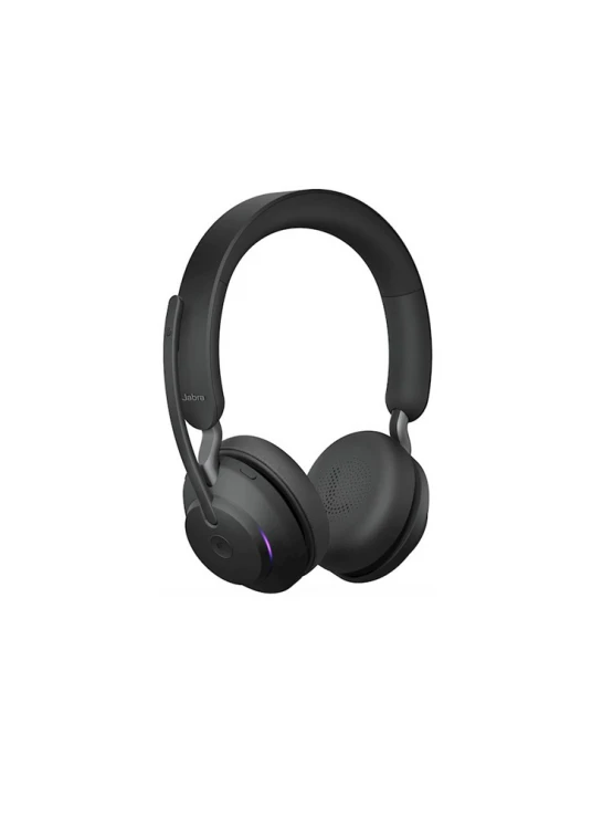 ყურსასმენი: Jabra Evolve2 65 Link380a MS Stereo Wireless Headset Black - 26599-999-999