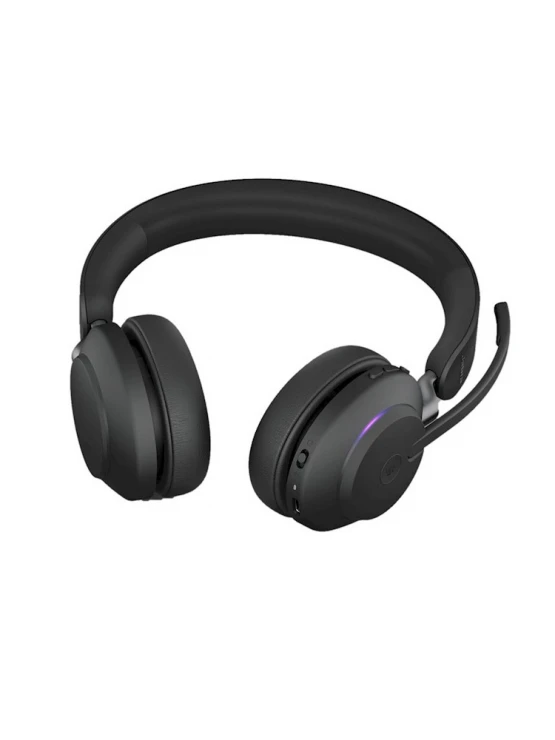 ყურსასმენი: Jabra Evolve2 65 Link380a MS Stereo Wireless Headset Black - 26599-999-999