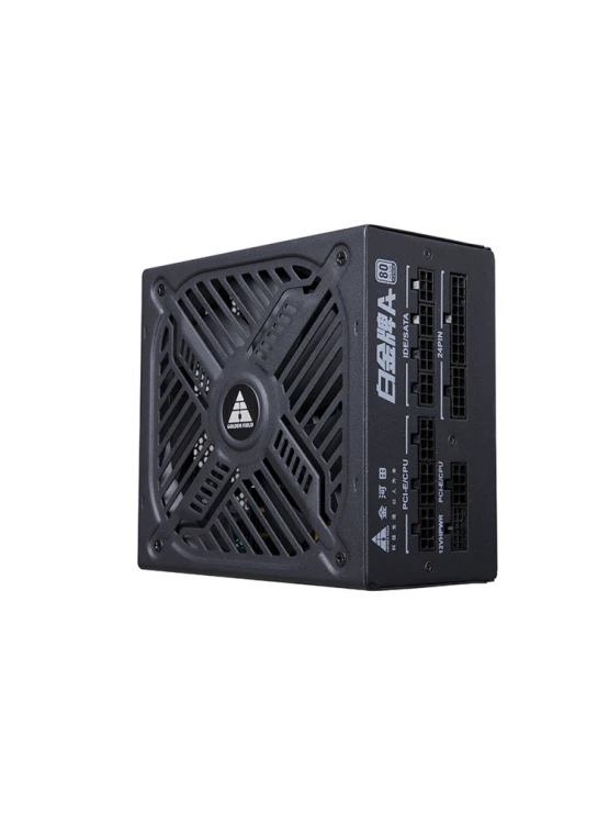 კვების ბლოკი: Golden Field ATX-1050W 80PLUS Platinum 1050W - (Medal A+)