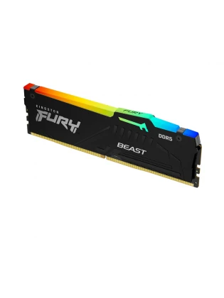 ოპერატიული მეხსიერება: Kingston Fury Beast RGB DDR5 16GB 5200MHz DIMM - KF552C36BBEA-16