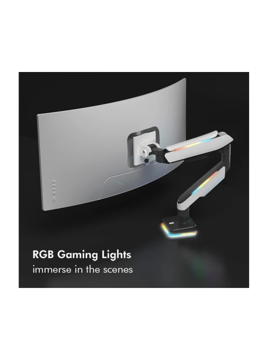 მონიტორის საკიდი: Logilink BP0162 Monitor mount 17"-49" gaming gas spring