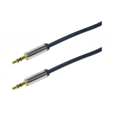 აუდიო კაბელი: Logilink CA10150 Audio cable 3.5 mm to 3.5 mm blue 1.5 m